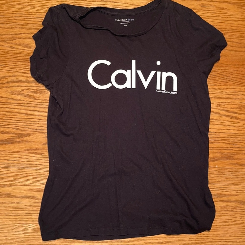 Calvin Klein jeans black T-shirt large